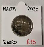 2 EURO 2025  MALTA    MDINA    UNC    € 15, Postzegels en Munten, Ophalen of Verzenden, Malta, 2 euro, Losse munt