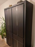 Stevige en ruime woonkamer kast en/of TV meubel (ook apart), Ophalen, Gebruikt, 100 tot 150 cm, Eikenhout