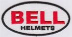 Bell Helmets stoffen opstrijk patch embleem, Motoren, Verzenden