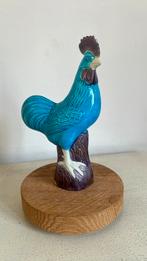 Blauwe keramiek haan. Getekend, Enlèvement ou Envoi