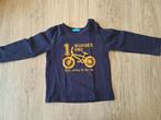 Longsleeve fiets maat 74, Ophalen of Verzenden, Zo goed als nieuw, Jongetje of Meisje, Shirtje of Longsleeve