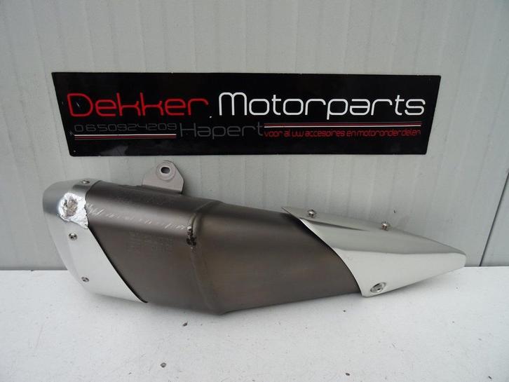 Originele Uitlaat / Demper Suzuki GSXR750 GSXR600 2008-2010, Motos, Pièces | Suzuki, Utilisé, Enlèvement ou Envoi