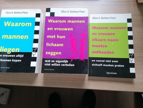 3 BOEKEN  "WAAROM MANNEN en VROUWEN..", Livres, Psychologie, Comme neuf, Enlèvement ou Envoi