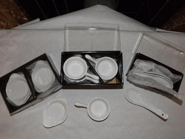 Hapjeskommetjes, Huis en Inrichting, Keuken | Keukenbenodigdheden, Zo goed als nieuw, Ophalen of Verzenden