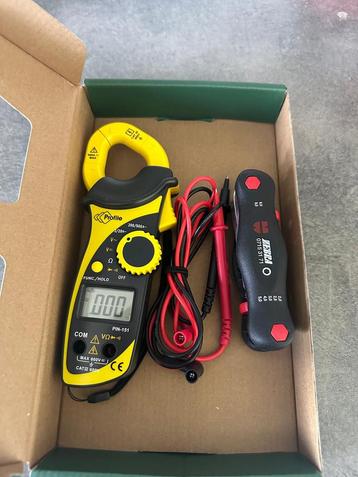 Multimeter tang nieuw, Doe-het-zelf en Bouw, Meetapparatuur, Ophalen of Verzenden, Nieuw, Multimeter