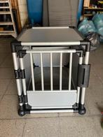 Trixie Honden bench alu - vervoersbox (L 60x90x65), Dieren en Toebehoren, Ophalen, Zo goed als nieuw