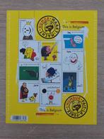 Belgische humor: 1 vel 10 postzegels: Marec, Kamagurka…, Verzenden, Kunst, Postfris, Postfris