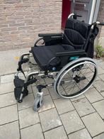 Rolstoel Vermeiren V300 champagnekleur, Diversen, Ophalen, Inklapbaar, Zo goed als nieuw, Duwrolstoel