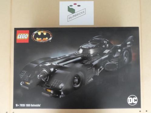 LEGO DC 76139 1989 Batmobile, Kinderen en Baby's, Speelgoed | Duplo en Lego, Nieuw, Lego, Complete set, Ophalen of Verzenden