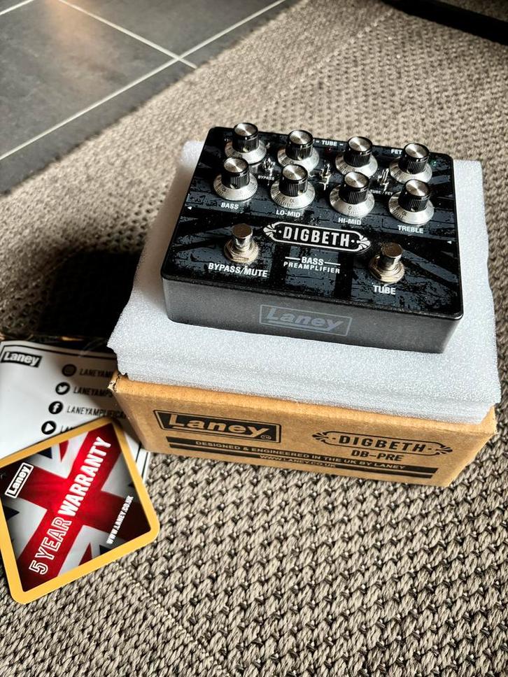 Laney Digbeth Preamp voor bass., Musique & Instruments, Effets, Comme neuf, Enlèvement ou Envoi