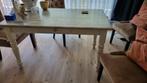 Eettafel landelijk brocant, Ophalen