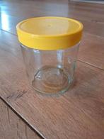 Glazen pot met schroefdeksel, Ophalen of Verzenden, Gebruikt