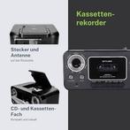 stereo-radio met cd-speler | GRATIS LEVERING, -, Verzenden, -, Nieuw