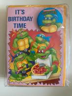 Vintage 1990 Teenage Mutant Ninja Turtles verjaardagskaart, Verzamelen, Nieuw, Tv, Ophalen of Verzenden