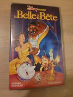 k7 VHS La Belle et la Bête, Tekenfilm, Alle leeftijden, Ophalen of Verzenden, Zo goed als nieuw