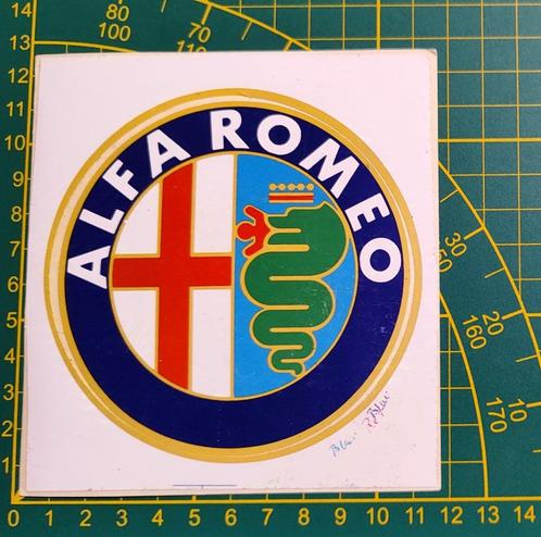 Sticker Alfa Romeo logo, Verzamelen, Stickers, Ophalen of Verzenden