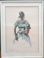 Paul Daxhelet aquarel, Enlèvement ou Envoi