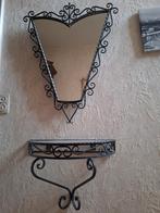 Spiegel met console, Huis en Inrichting, Woonaccessoires | Spiegels, Ophalen