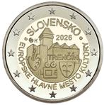 2 euros Slovaquie 2026 Trencin Capitale de la culture, Enlèvement ou Envoi, Slovaquie, 2 euros