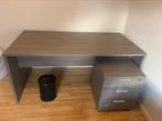 Bureau met rolkast, Huis en Inrichting, Bureaus, Ophalen, Zo goed als nieuw, Bureau