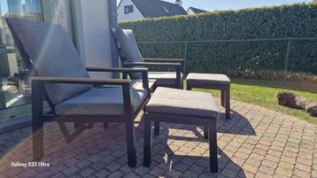 Loungeset Lesli Living Duoset Coda Charcoal beschikbaar voor biedingen