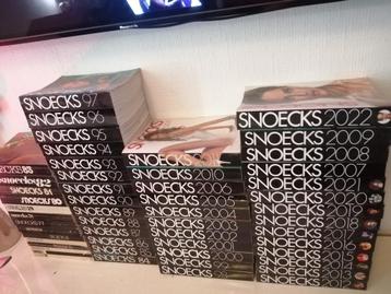 Snoecks volledige reeks van 1970 tot en met laatste van 2022 beschikbaar voor biedingen