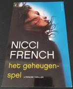 Thriller van Nicci French: Het geheugenspel, Livres, Thrillers, Utilisé, Enlèvement ou Envoi, Nicci French