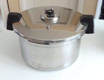 Cocotte minute en Inox SITRAM - Miss Inox 10 litres, Enlèvement, Utilisé, Inox, Casserole ou Cocotte-minute