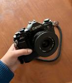 Canon A1 + 35mm f2.8 + auto winder, TV, Hi-fi & Vidéo, Appareils photo analogiques, Enlèvement, Comme neuf, Canon