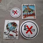 4 stickers  Rookvrij  ( lot 4), Enlèvement ou Envoi