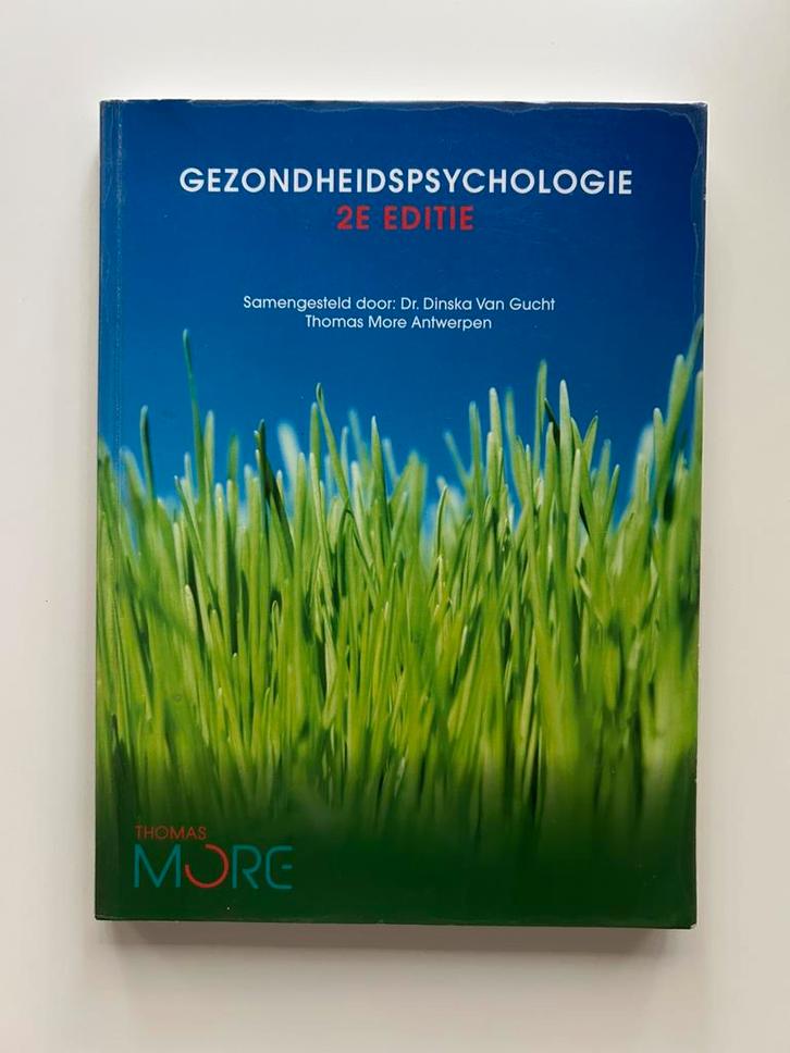 Dinska Van Gucht - Gezondheidspsychologie, Boeken, Schoolboeken, Zo goed als nieuw, Nederlands, Ophalen