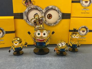 Swarovski Disney Minions set van 4 kompleet beschikbaar voor biedingen