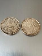 2 x 500 belgische frank munten 1980, Postzegels en Munten, Munten | België, Verzenden