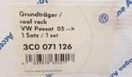 Dakdrager origineel imperiaal 3C0071126 Volkswagen Passat, Auto diversen, Dakdragers, Ophalen of Verzenden, Nieuw