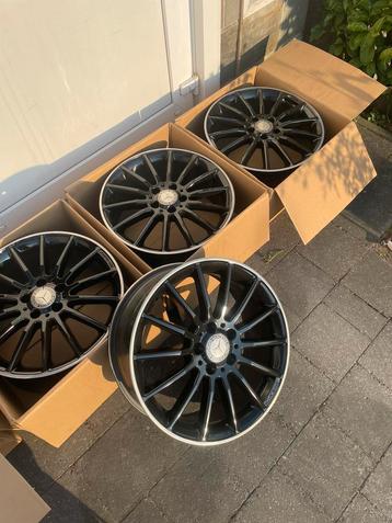 AMG velgen 18 inch/velgen 18 inch/zwarte velgen/banden beschikbaar voor biedingen