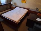 Bed & nachtkastjes, 160 cm, Hout, Ophalen