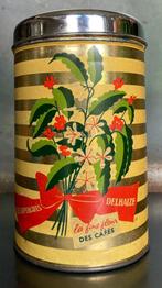 Boîte métallique Les Supercafes Delhaize Années 60, Enlèvement ou Envoi