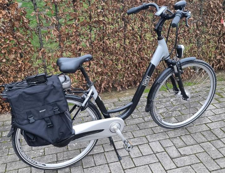 elektrische Damesfiets Troef city power 500 Wh accu, Fietsen en Brommers, Fietsen | Dames | Damesfietsen, Zo goed als nieuw, Overige merken