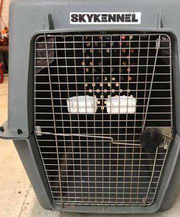 Skykennel XXL, luchthaventransportbench, Dieren en Toebehoren, Hondenbenches, Ophalen, Gebruikt