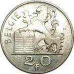 20 Frank Belgie 1953 zilver, Zilver, Ophalen of Verzenden, Losse munt, Zilver