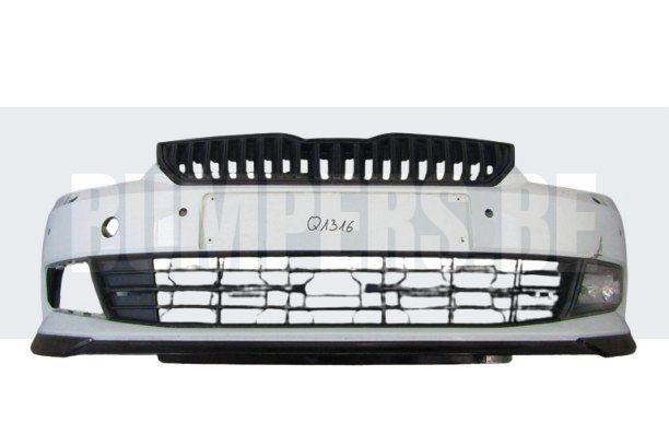 Bumper Skoda Fabia III 3 6V0 Monte Carlo 6v0807221 Voorbumpe, Auto-onderdelen, Carrosserie, Bumper, Voor, Gebruikt, 6 maanden garantie