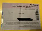 Concert ticket Madonna – Sticky & Sweet tour @Werchter 2009, Tickets en Kaartjes