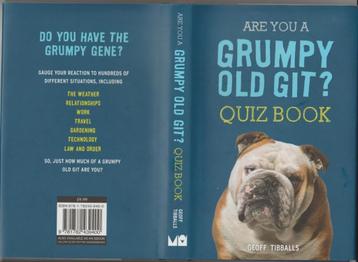 Are you a Grumpy old Git? Quiz Book beschikbaar voor biedingen