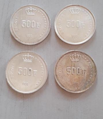 500Fr 1930-1990, 60 jaar, Geboorte van koning Boudewijn beschikbaar voor biedingen
