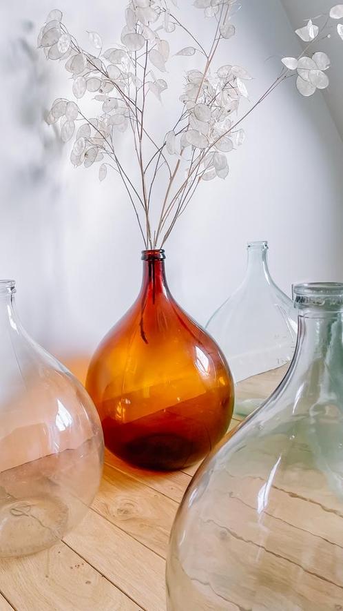 dame jeanne flessen 20L & 25L, Antiek en Kunst, Antiek | Glaswerk en Kristal, Ophalen of Verzenden