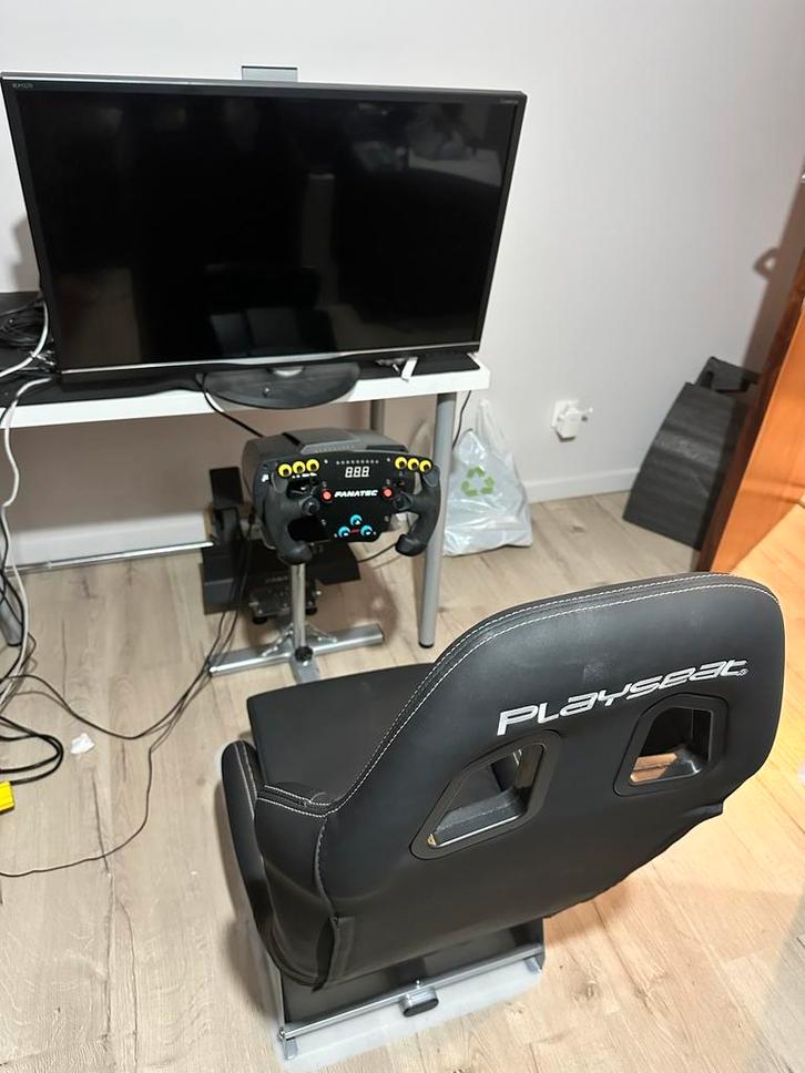 Playseat evolution + Fanatec CSL Elite set, Games en Spelcomputers, Spelcomputers | Overige, Zo goed als nieuw, Ophalen