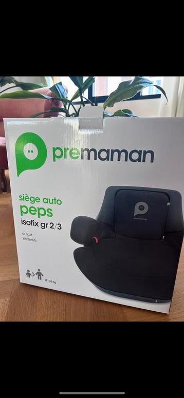 Verhoger auto zitje isofix groep 2/3, Enlèvement, Isofix
