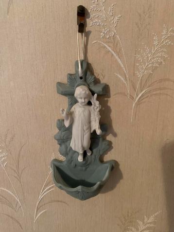 Religieus  beekdje wijwatervat, Antiek en Kunst, Ophalen of Verzenden