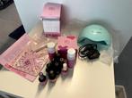 Pink Gellac nagel gellak set, Handtassen en Accessoires, Uiterlijk | Cosmetica en Make-up, Handen en Nagels, Zo goed als nieuw