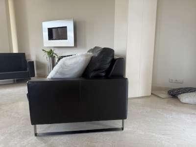 2 wandmeubels MDF beige gespoten., Huis en Inrichting, Kasten | Wandmeubels, Nieuw, 200 cm of meer, Minder dan 150 cm, 50 tot 75 cm